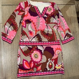 Trina Turk Colorful Floral Dress